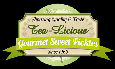 Tea-Licious Gourmet Sweet Pickles Since 1963